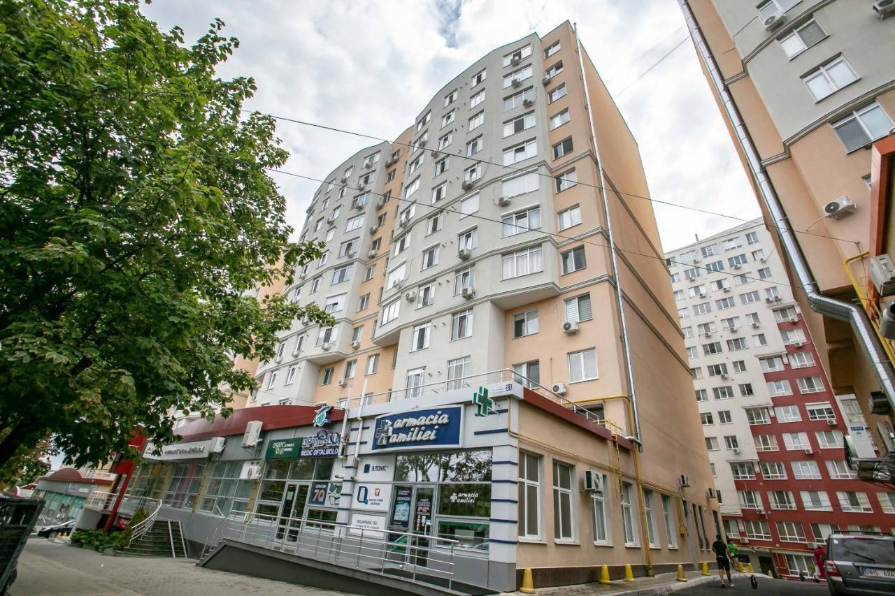 Apartament De Lux Cu 2 Camere Si Living Chisinau Ngoại thất bức ảnh